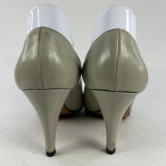 VTG YSL Yves Saint Laurent Women's Tan Sand Pumps US 8.5 M Heels Classic Shoes - Picture 6 of 13